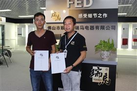 王總成功簽約加盟，瑞馬燃氣壁掛爐強勢進駐河南周口3